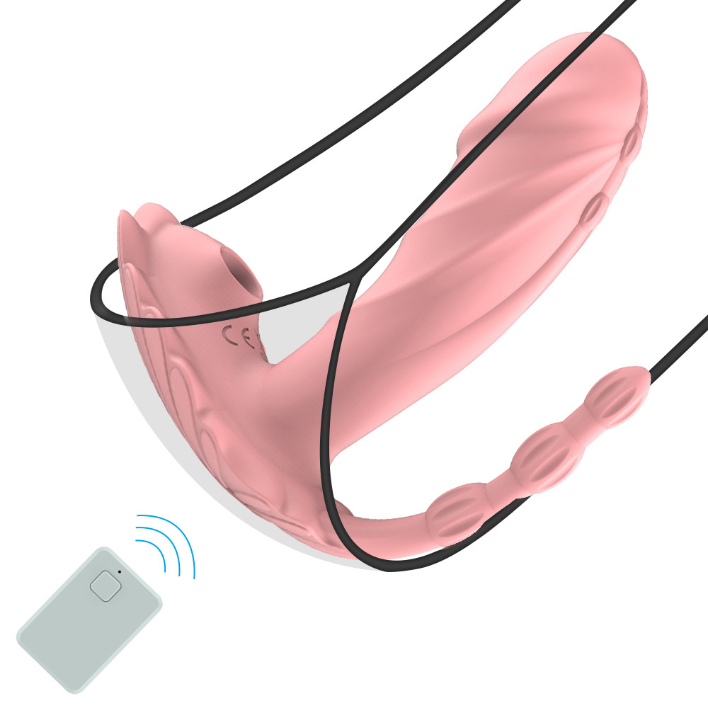 Mina Wearable Wireless Remote Control Suction Vibrator 8 Frequency Female Sex Toys Manufacturer Wholesale_voghion.com