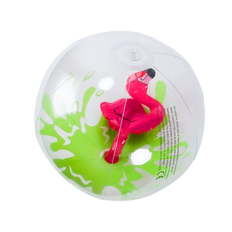 inflatable beach water interactive toy PVC, early education, flamingo