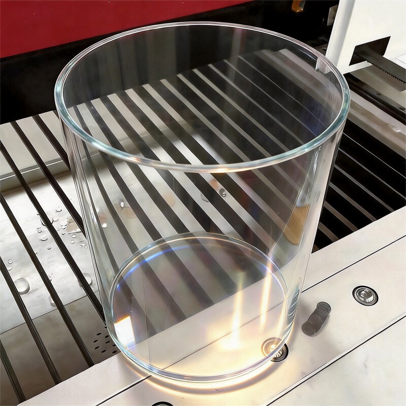Luxury large plastic trash can with lid for home use in bathroom, bedroom, office, or as a wastebasket