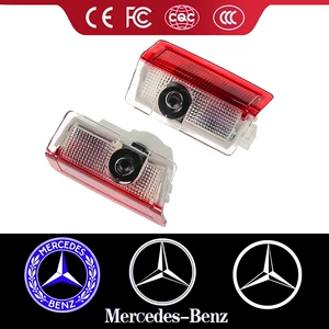Suitable for Mercedes-Benz welcome lamp E-class C- class S-class E300L GLC door projection marker lamp laser lighting floor lamp