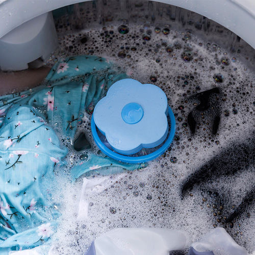 Washing machine filter bag hair remover thickened fine mesh laundry bag household floating decontamination clothes special care bag