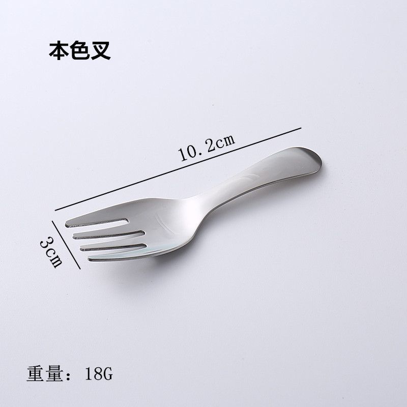 304 내추럴 컬러 아이스크림 포크
