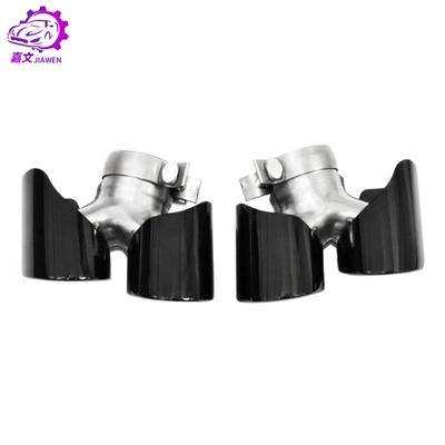 Car muffler Porsche 911 Exhaust Pipe - style-2-black