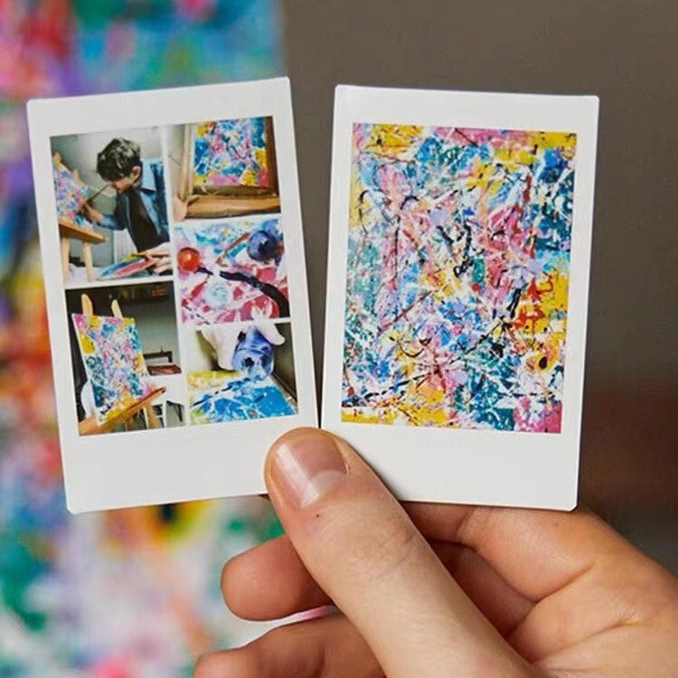 Fuji Instant Mini Photo Paper Rainbow Mickey Friends Film Camera Paper