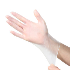 Inco PVC gloves, food service disposable gloves wholesale, transparent PVC food-grade thickened baking gloves