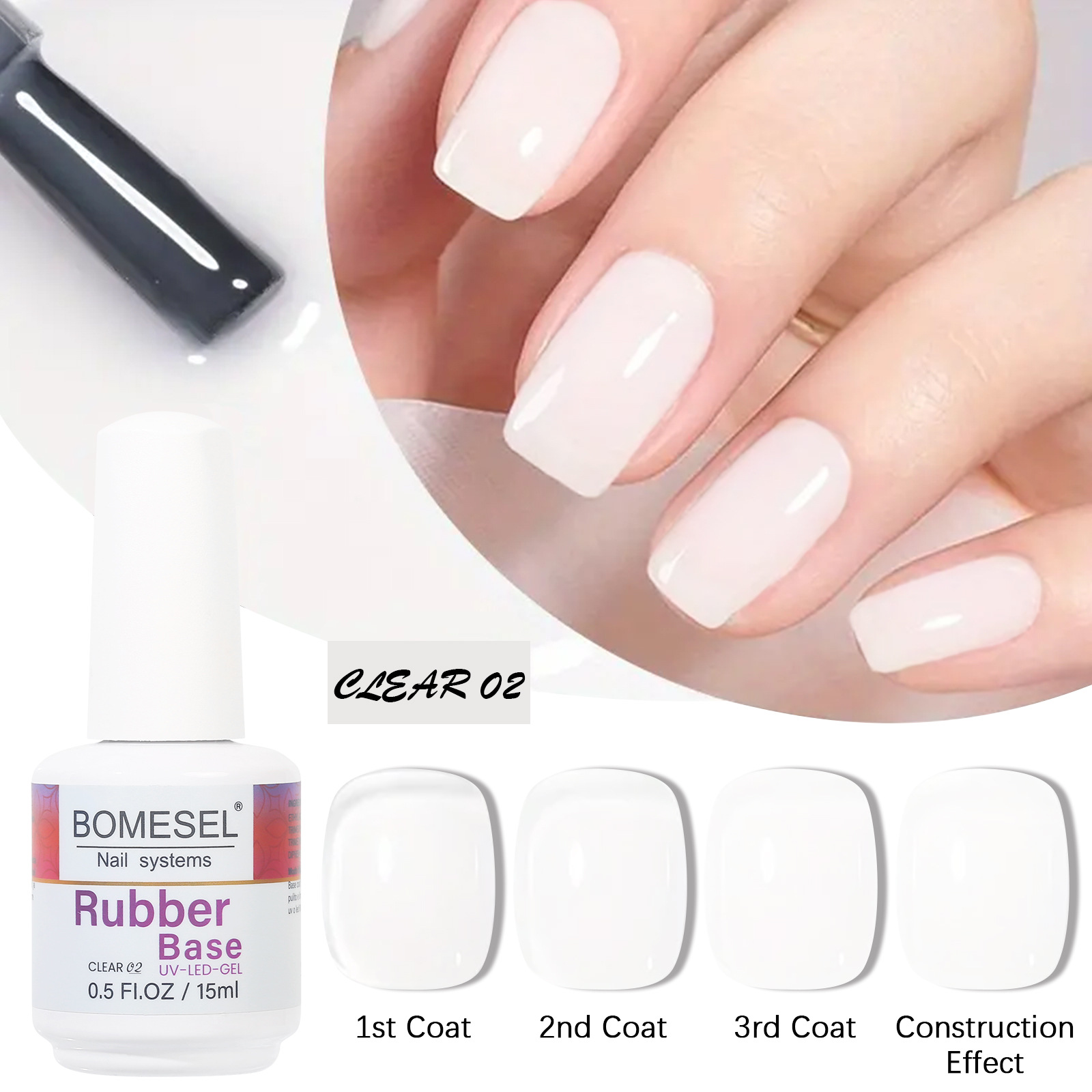 Explosiones transfronterizas imprimación de goma de manicuras populares en Europa y América imprimación puede ser contratada por el comercio exterior esmalte de uñas kg paquete