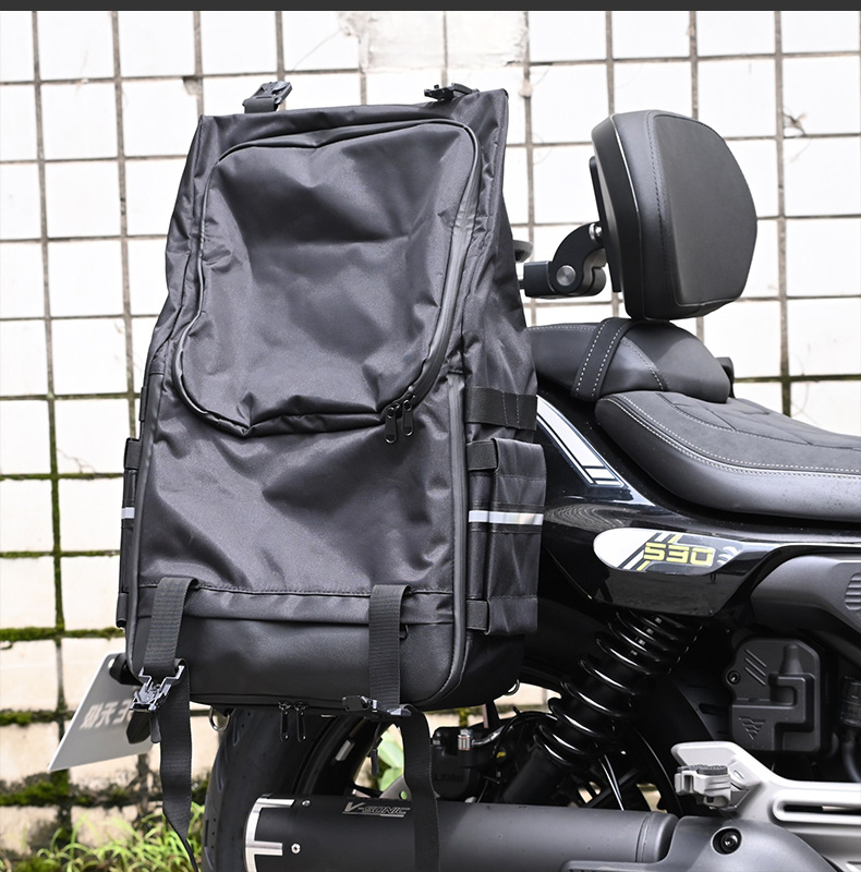 Suitable for the Wuxi CU -429.999999999% off with foldable backrest, quick-release side bags, bumper, rear backrest, cargo rack, gear shift lever, and widened foot pedals