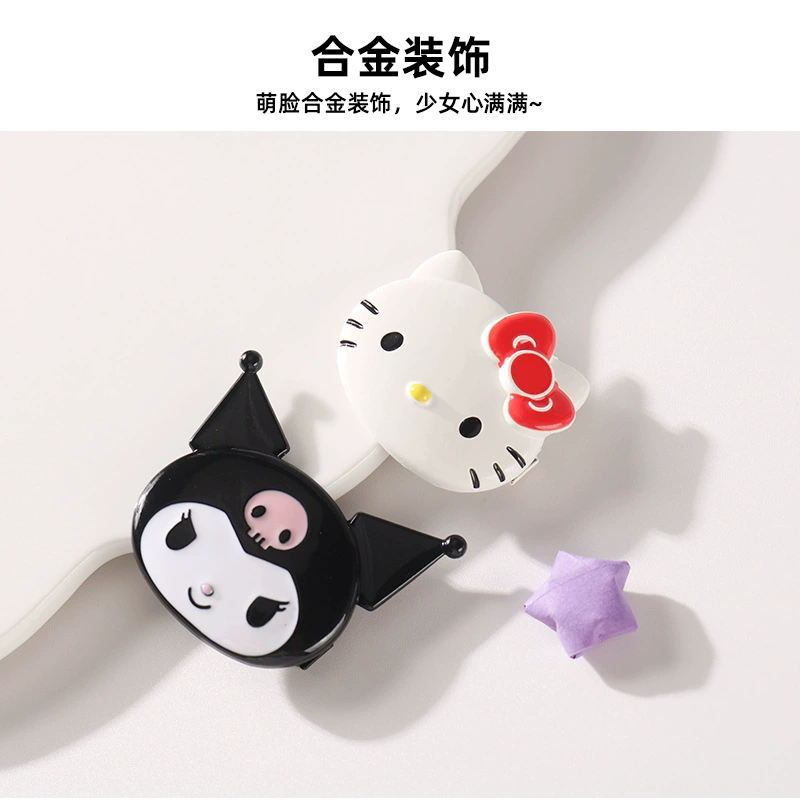 Санрио, Хелло Китти, универсальная милая мультяшная шпилька для волос