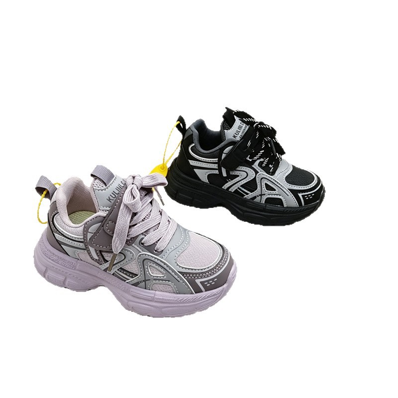 Cooby Hornet nuevo estilo de moda, zapatos deportivos casuales ligeros con cuero, zapatos de papá image 5