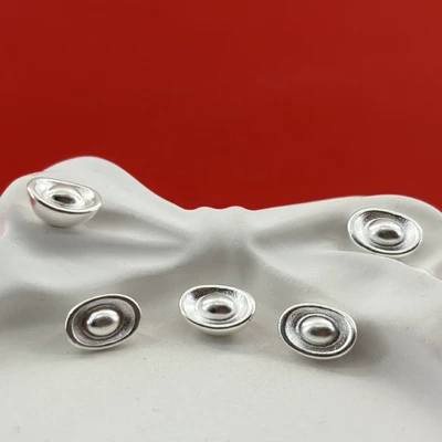 spacer beads, DIY silver jewelry accessories, Zərgərlik ara hissələri