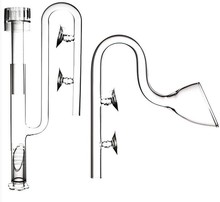 水族器材除油膜进水口CO2水草缸过滤桶管除油膜进水口 玻璃进出水