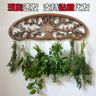 代发现货木制干花架生命之树造型草本架壁挂式干花架植物标本架