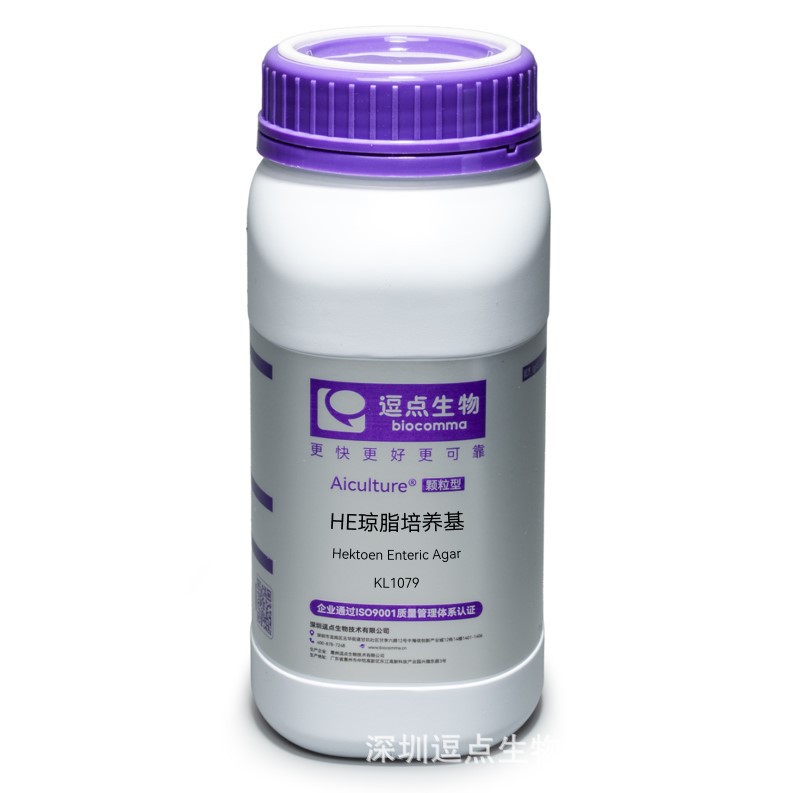 逗点生物Aiculture HE琼脂培养基 颗粒 250g/瓶