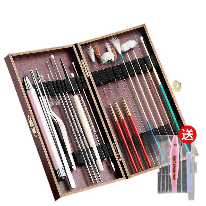 采耳的专用工具专业级工具全套高级打挖鹅毛耳勺神器带灯踩耳毛毛|undefined