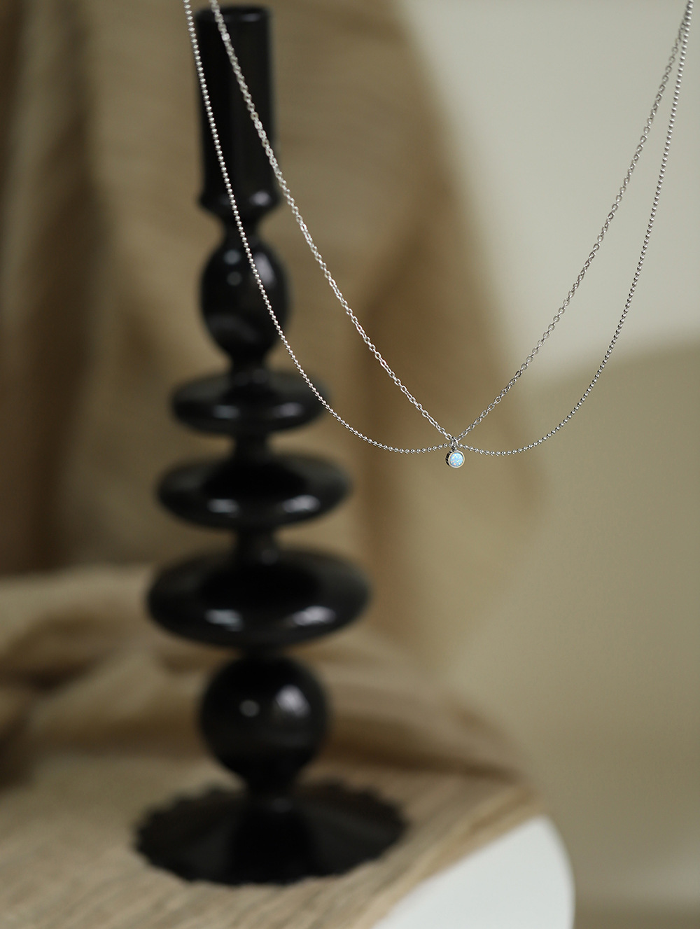 1 Piece Quantity Daily Occasion Vacuum Plating Real Gold Plated Round 304 Stainless Steel Casual Simple Style Waterproof Non Tarnish 304 Stainless Steel Layered Necklaces