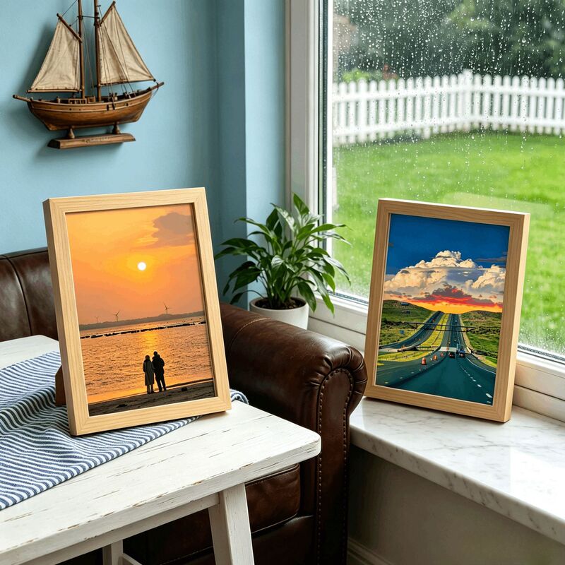 Flat Photo Frame, Travel Scenery Display Stand, Inspirational Text, Anniversary Desktop Decoration, Wall-Mounted Display Frame Wholesale Flat Photo Frame, Travel Scenery Display Stand, Inspirational Text, Anniversary Desktop Decoration, Wall-Mounted Display Frame Wholesale