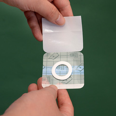 Transdermal patch PU film waterproof patch 6x6 ointment blank patch three fu empty patch can be bathed navel patch blank patch 