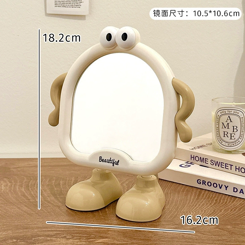 Table cute handheld mirror for bedroom for students