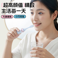 旅行牙刷牙膏一体随身携带软毛牙具 出差办公室必备折叠牙刷套装