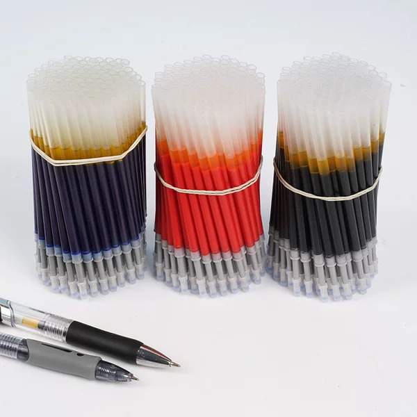 K35 press neutral refill 0.5 bullet large capacity press refill office stationery school supplies wholesale