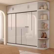 新款衣柜家用卧室推拉门实木出租房用经济型新款2025小户型大