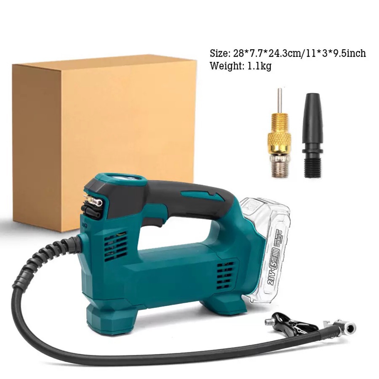 Manufacturer Wholesale High-Power Air Pump Small Portable Car Air Pump Lithium Battery Tire Electric Air Pump