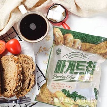 韓國進口si蒜香味面包干400g大蒜奶油法式風味烤面包餅干小零食