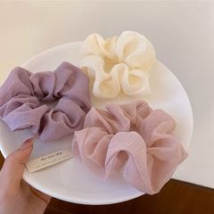 微閃2個大腸發圈頭繩女生2022年新款皮筋女扎頭髮簡約丸子頭髮飾