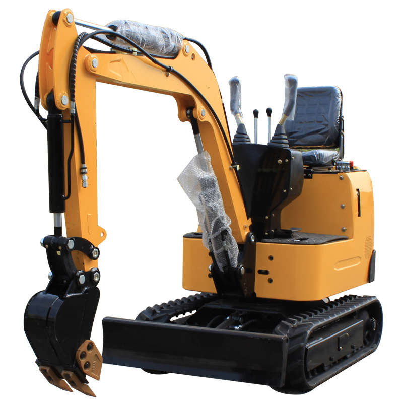 ingeniería pequeña excavadora doméstica pequeña excavadora multifuncional todo terreno zanja gancho tipo rastreo