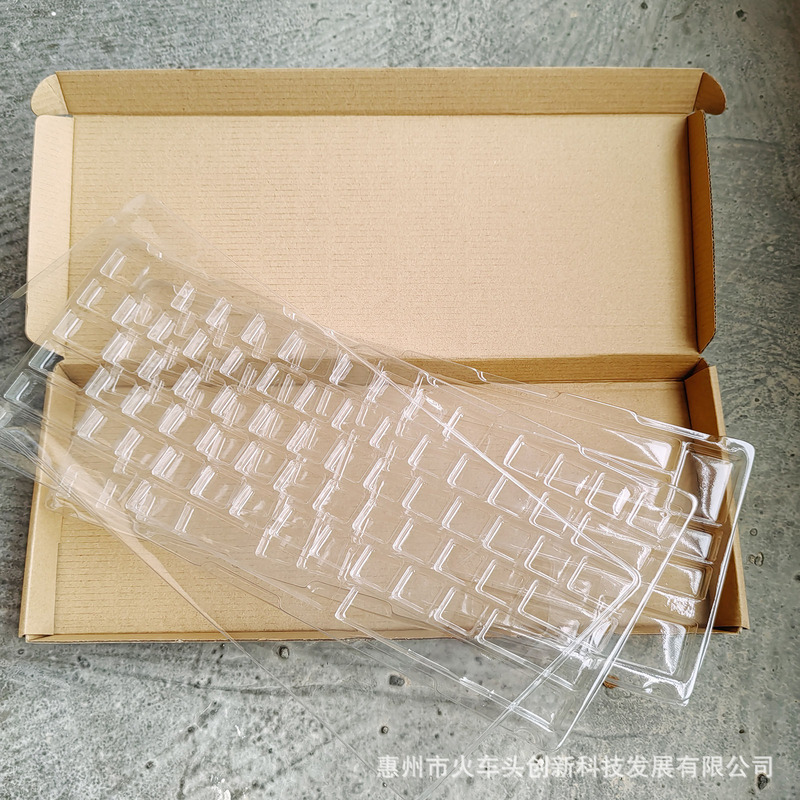 Paper box blister packaging key cap storage packaging pbt key cap paint key cap abs two-color dustproof key cap set