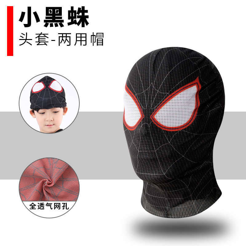 スパイダーマンの頭のカバーの子供の男の子のアイマスクのマスクの漫威の英雄の出演服は通気性があります。|undefined