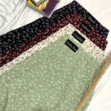 跨境2025新款气质百搭半身裙碎花连衣裙女小众设计高级感长裙女