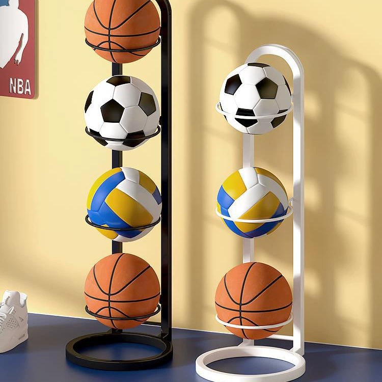 Полка для хранения мяча Домашний баскетбольный полка Детское спортивное снаряжение в помещении складное футбольное полку