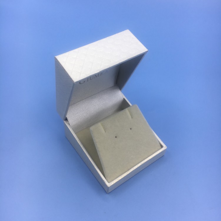 东莞饰品包装盒厂家长期供应白色耳环盒 大容量耳钉收纳盒子