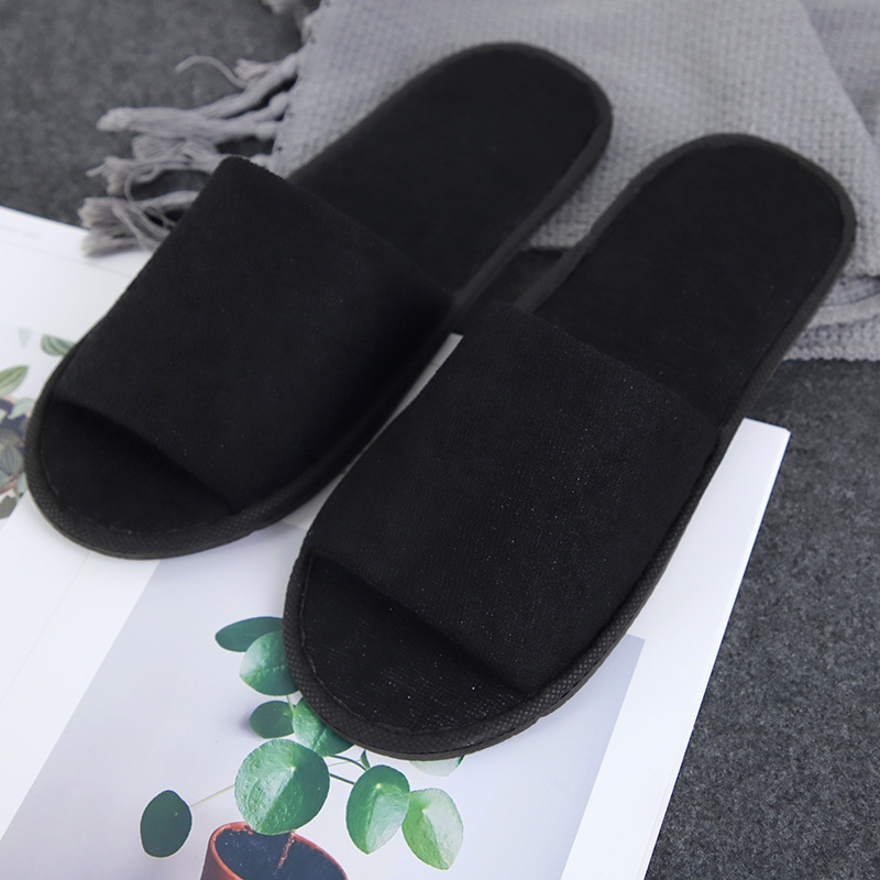 Factory Supply Hotel Thickened Non-slip Open Toe Slippers Hotel Homestay Disposable Slippers Towel Cloth Slippers Factory Supply Hotel Thickened Non-slip Open Toe Slippers Hotel Homestay Disposable Slippers Towel Cloth Slippers