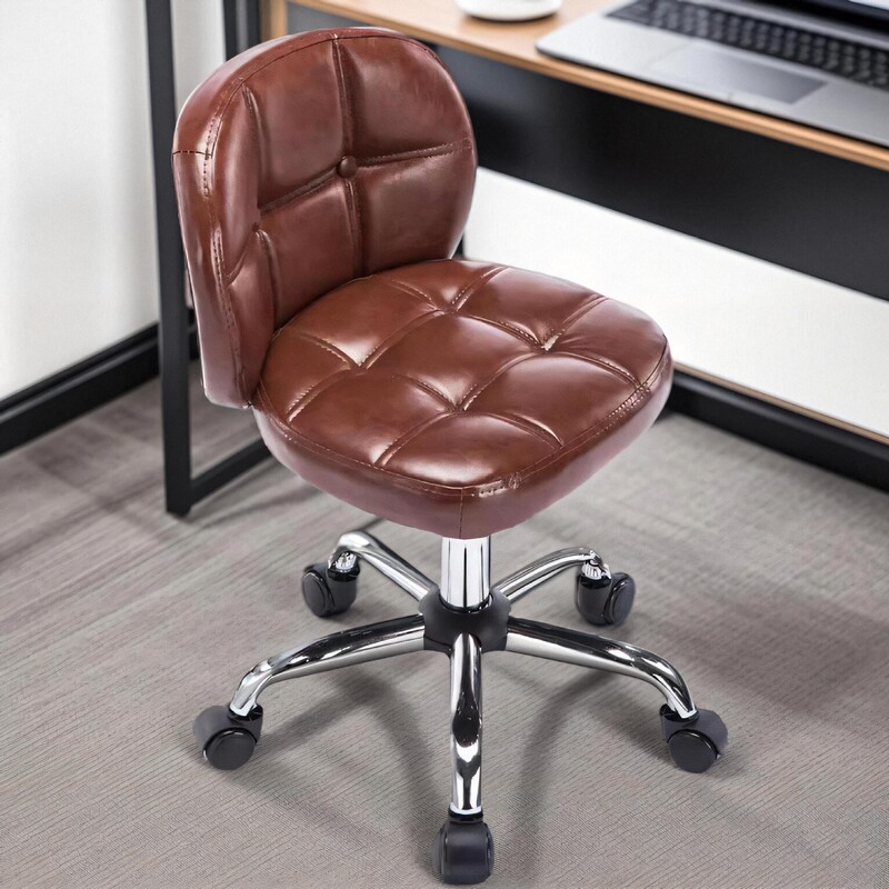 Small Computer Chair, Modern Simple Office Chair, Home Study Chair, Comfortable Sedentary Backrest, Lifting Swivel Chair