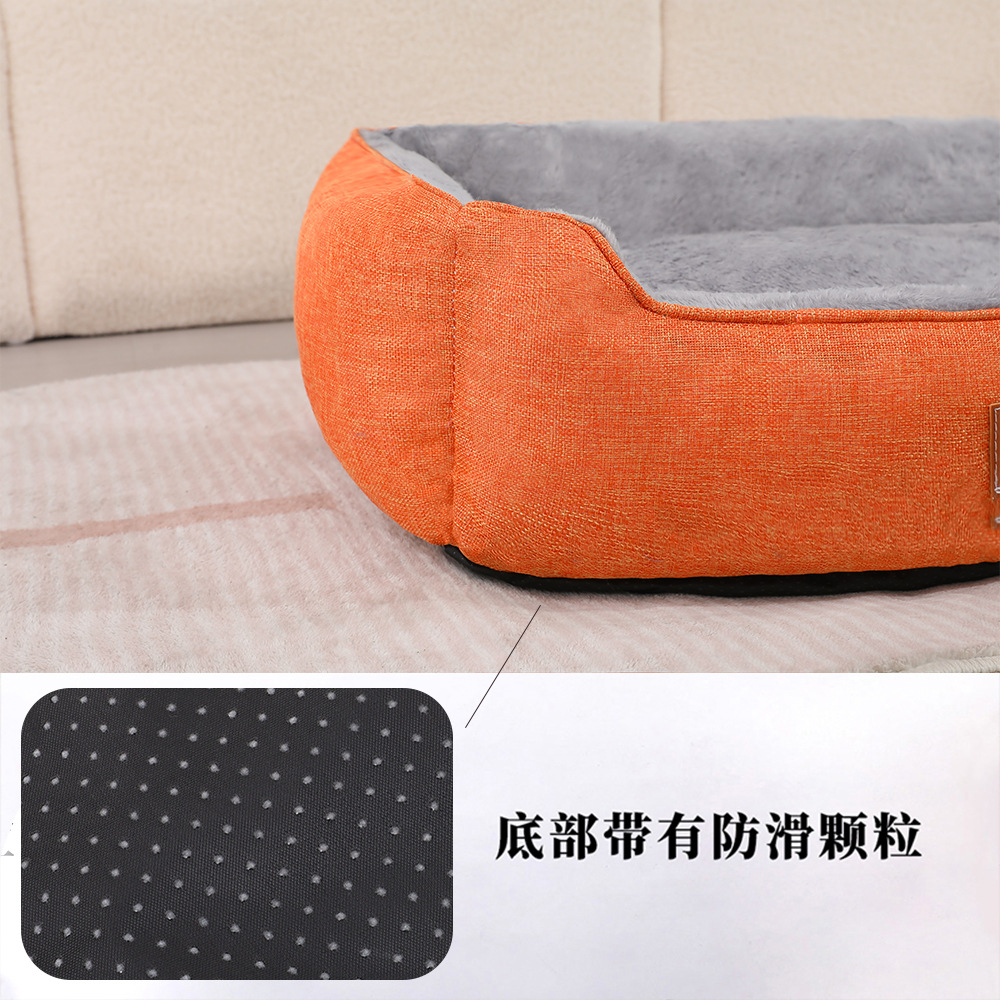 Arctic Velvet Dogen Nest para gatos Four Seasons Estera universal para mascotas Perros pequeños, medianos y grandes Nido para perros
