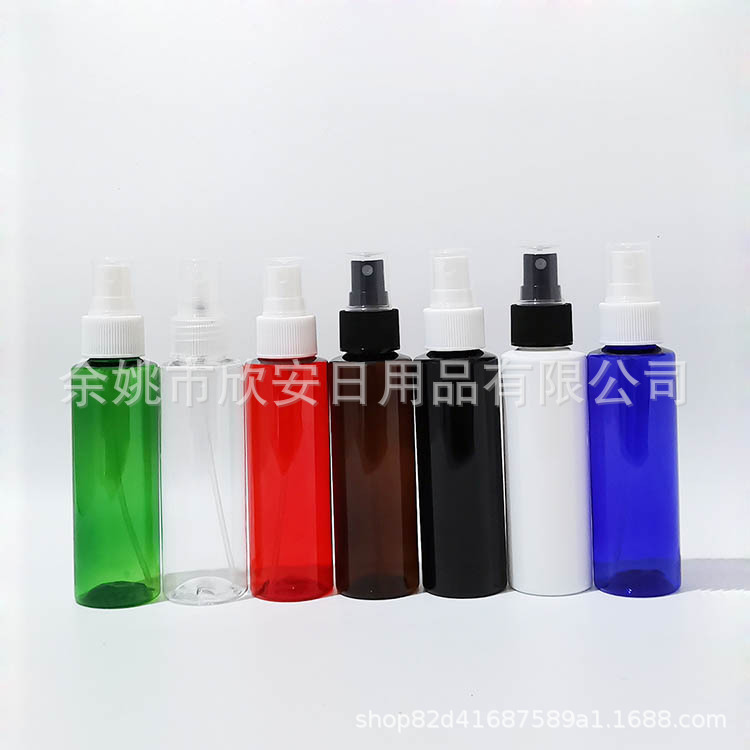 90ml平肩喷雾瓶香水瓶药液小喷壶纯露瓶90ML彩色喷雾瓶爽肤水喷壶