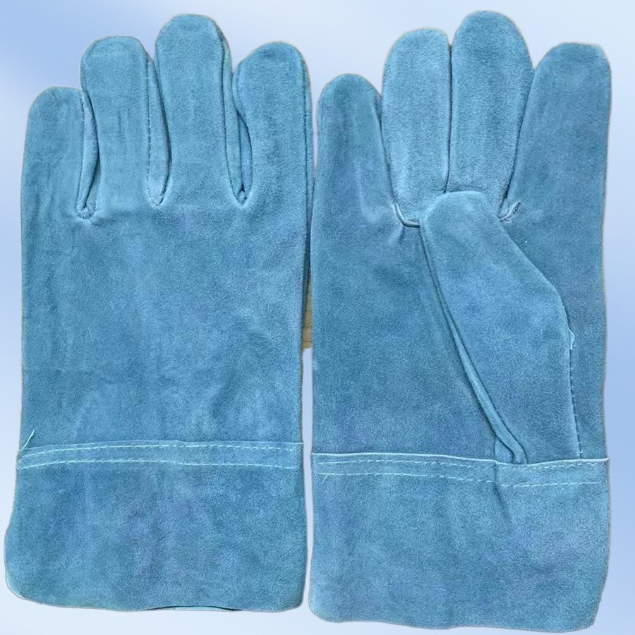 楚焊传奇防火线牛皮电焊手套劳保夏季柔软焊工焊接隔热厂家批发