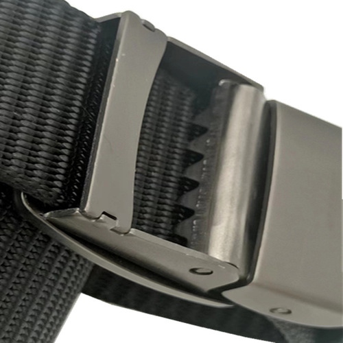 Nylon buckle belt, canvas woven belt, young men's student trousers belt, wholesale toothless buckle, convenient and easy to use