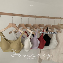 小红书爆款外扩无痕内衣女显大调整型果冻条韩国聚拢软支撑文胸