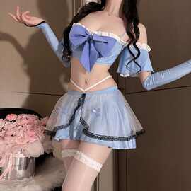 性感情趣内衣女仆制服可爱纯欲激情免脱战袍角色扮演COS套装2706