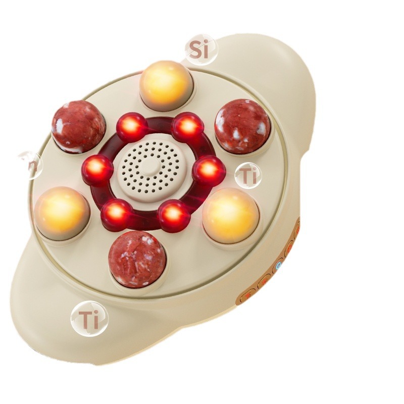 Gift Gifts 838 Bellyfront Massage Massage Massage Abdomen, waist, hip and shoulder massage instrument to heat the abdomen automatically rubbing the abdomen 5