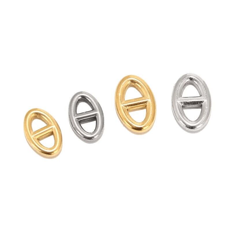 Solid Color Pattern 1 Piece 304 Stainless Steel Solid Color Jewelry Accessories Ornament Pipe Sleeve