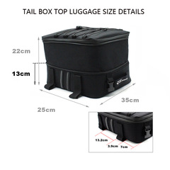 Suitable for BMW R1200GS LC ADV R1250GS F750GS Aluminum Top Box Luggage
