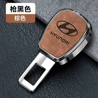 Other Automotive Interior Supplies — head card safety belt lock - 349-leather-texture-brown-model-modern