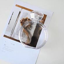 亚马逊跨境热卖透明永生花亚克力香水瓶花器情人节礼物婚礼伴手礼