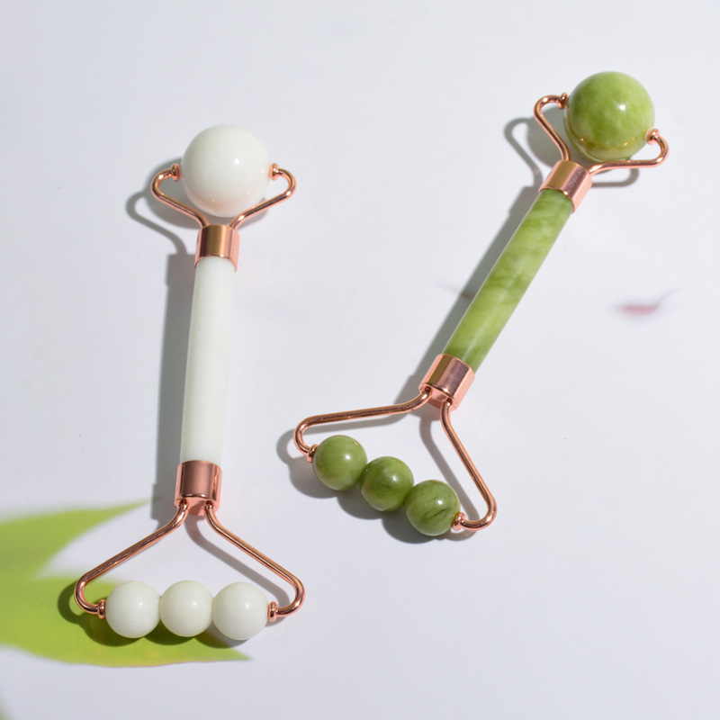 Hongxing factory 2022 new double ball roller massage stick cross-border in stock wholesale facial eye massager Hongxing factory 2022 new double ball roller massage stick cross-border in stock wholesale facial eye massager