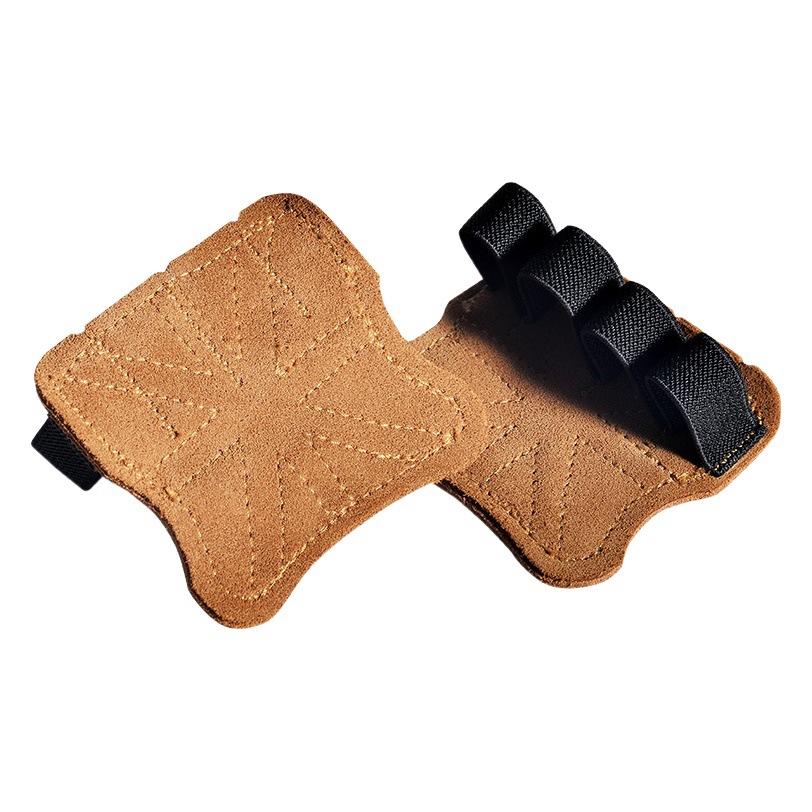 Fitness gloves pull-up grip with men's four-finger fitness palm protection horizontal bar auxiliary gloves women's training equipment