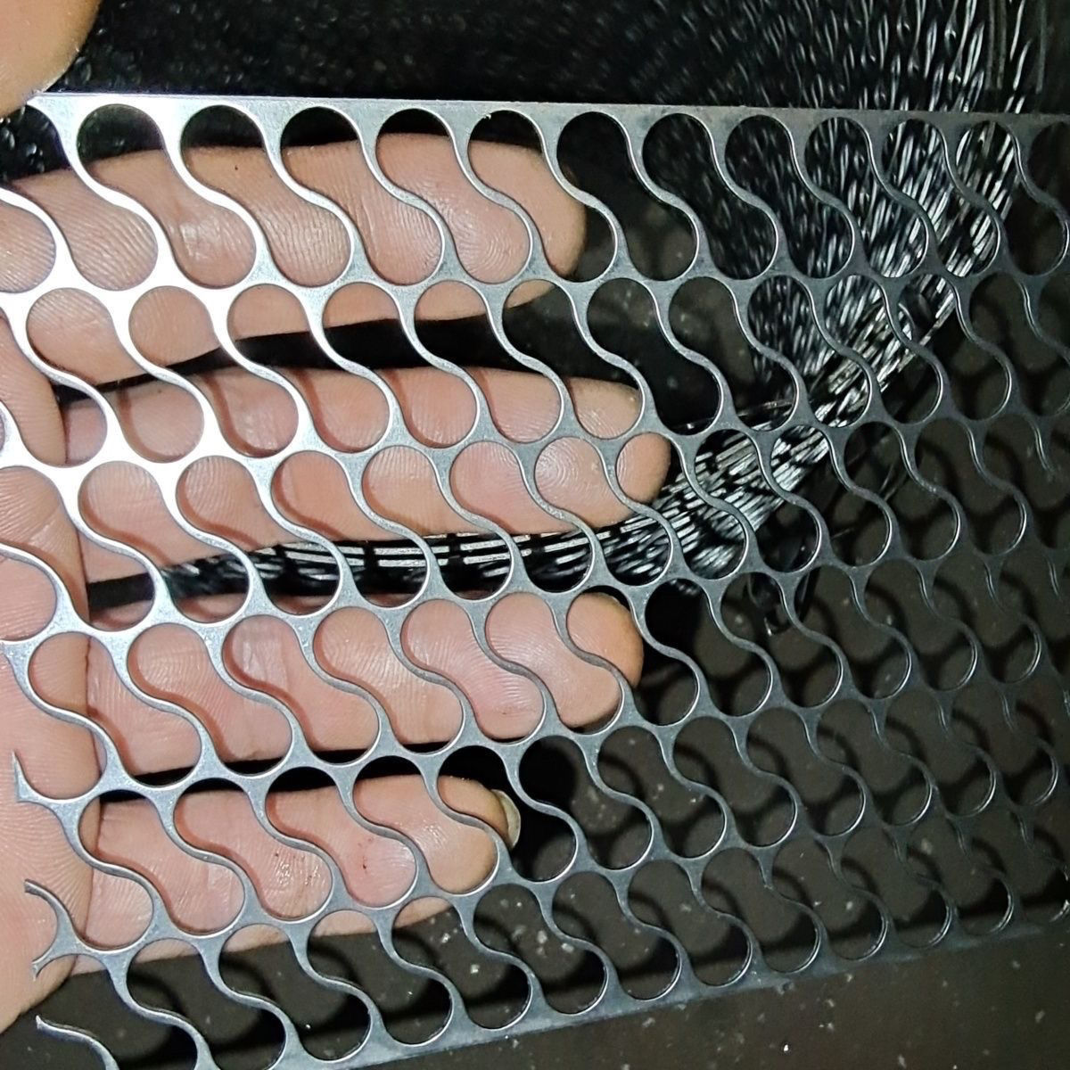 链条铁网格网鸡笼制作鸽子防护养殖家用小鸡防黄鼠狼钢丝脚脚垫子